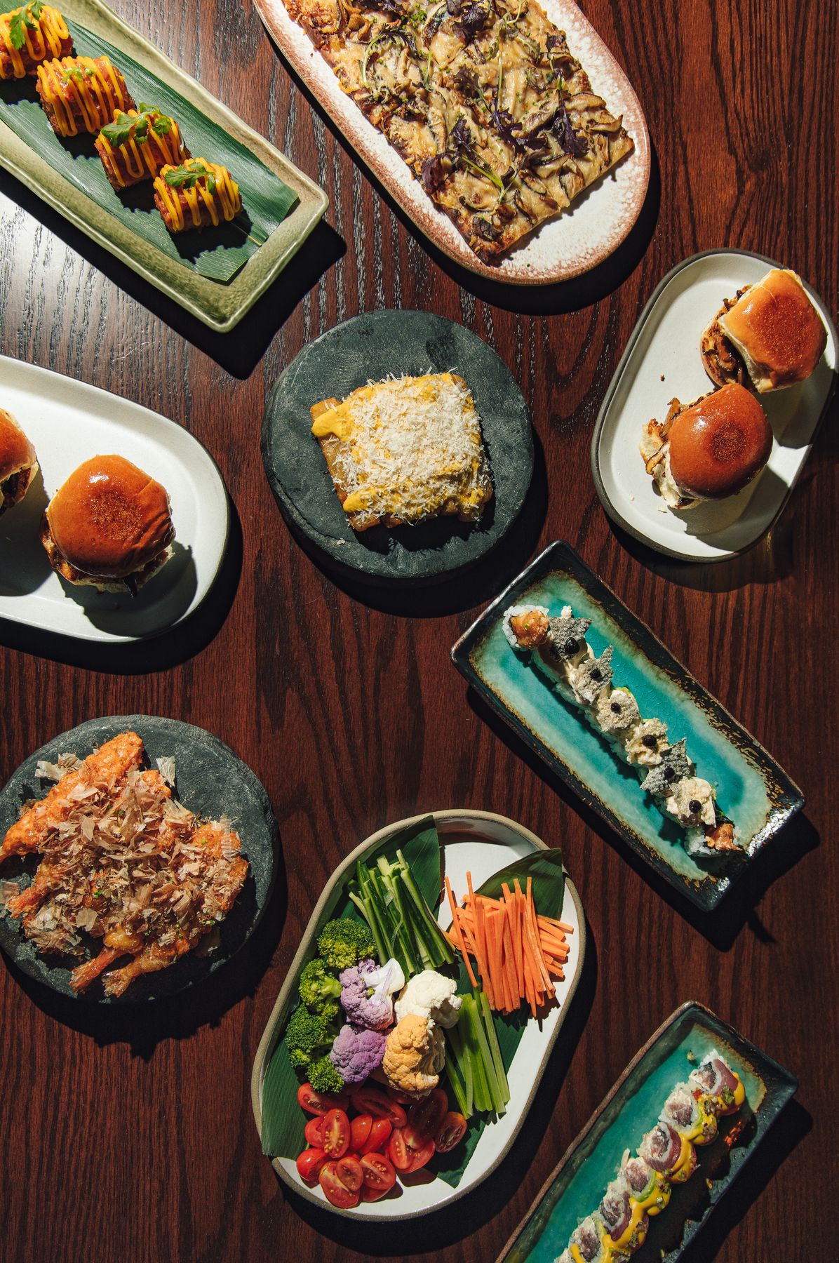 Small plates from the Nikkei kitchen at Sub-Mission, Union Square