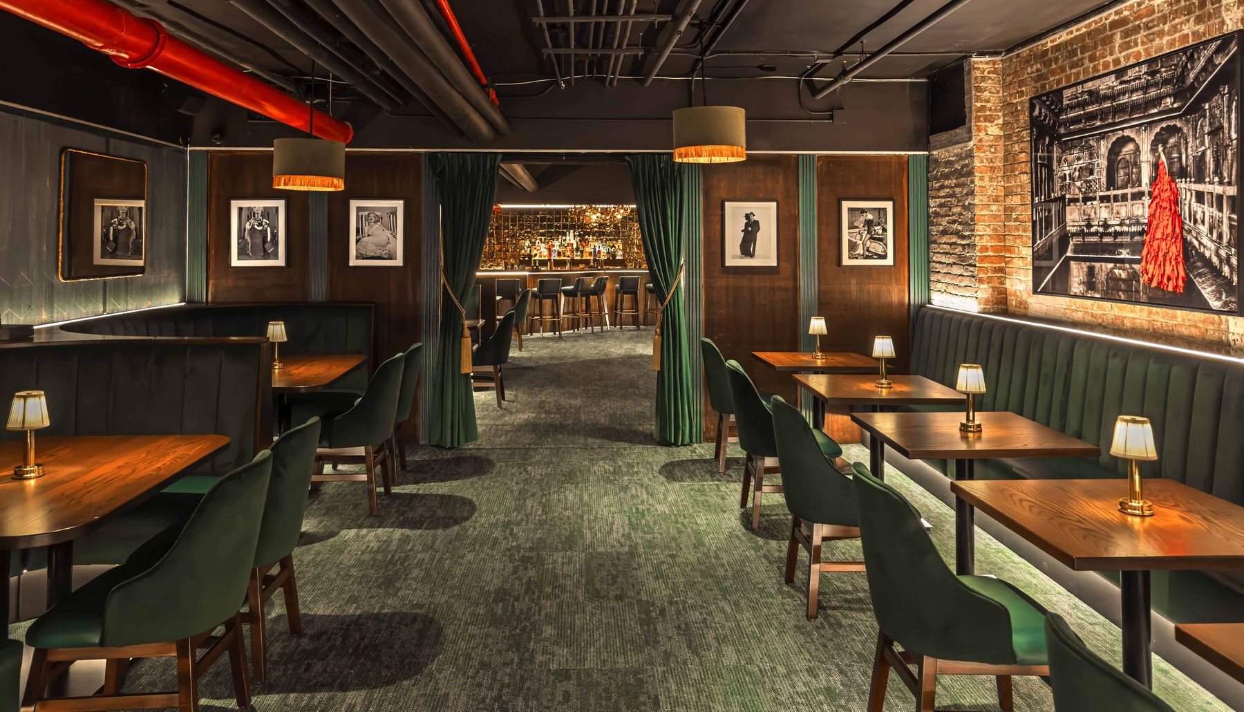 Inside the lounge in the 65-seat lounge below East 17th Street