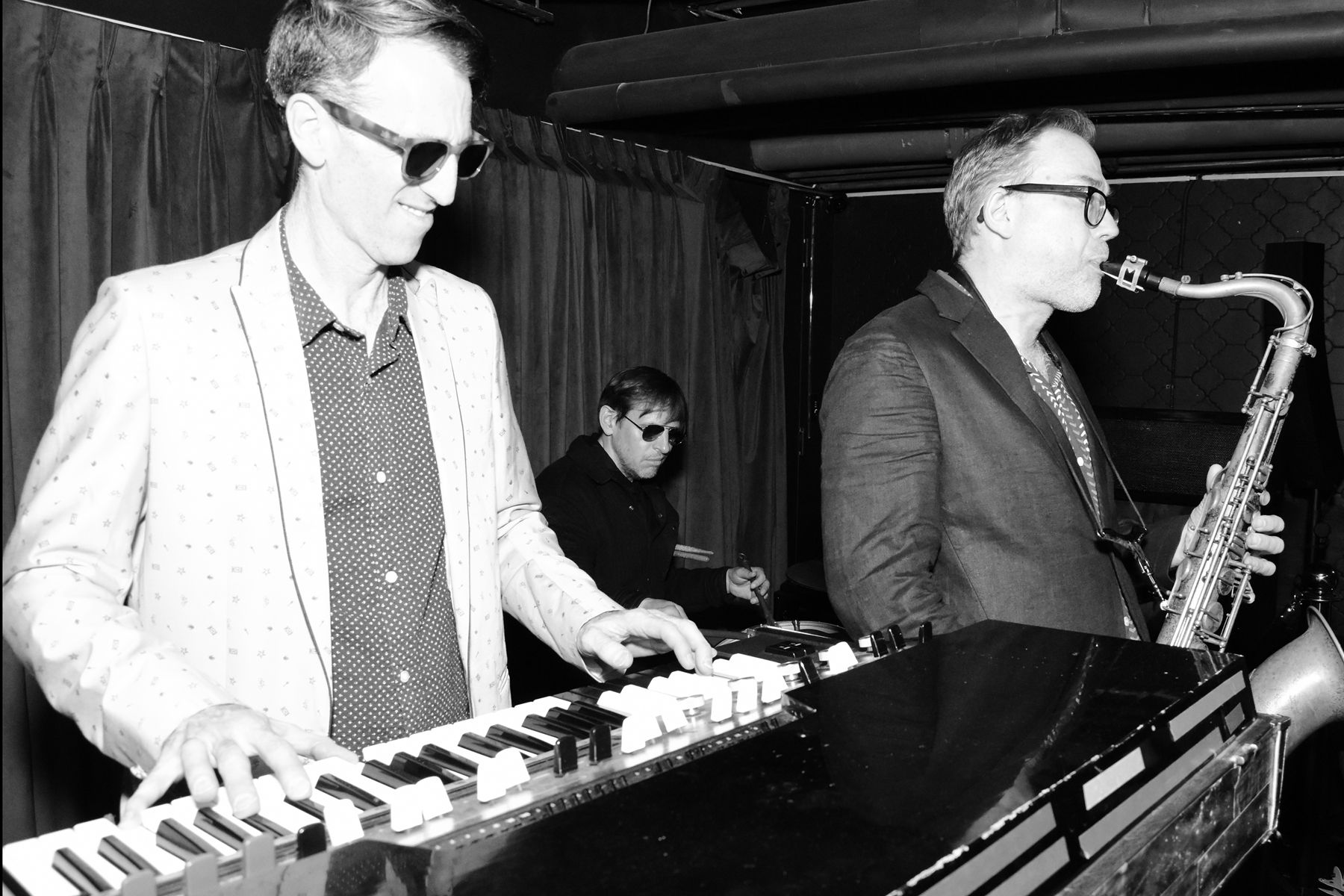 A live music night playing to the room at Sub-Mission, beneath Mission Ceviche